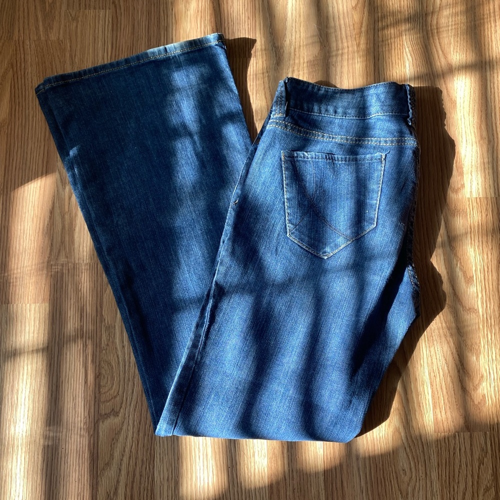 Wide leg jeans